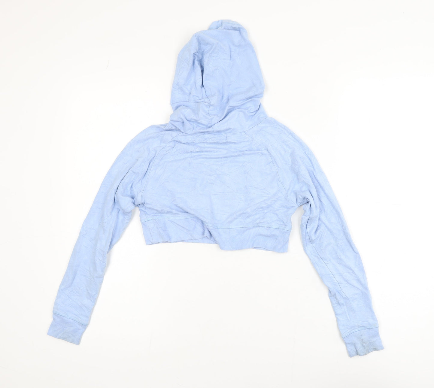 Pineapple Girls Blue Cropped Dance Hoodie 7-8 Years Pullover Lightweight