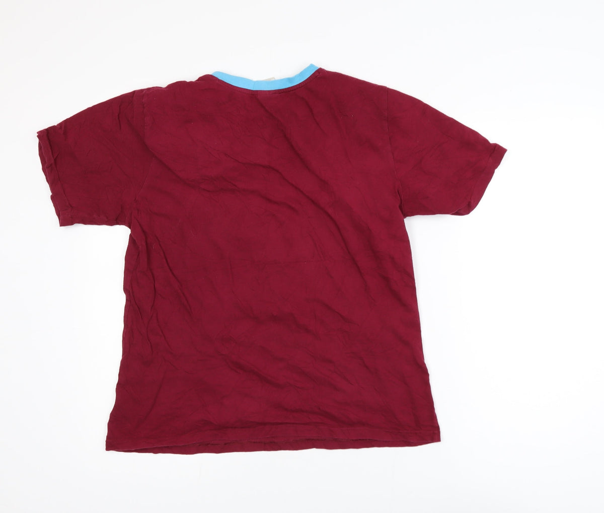 West Ham United Boys Red Small V-Neck Short Sleeve Football T-Shirt