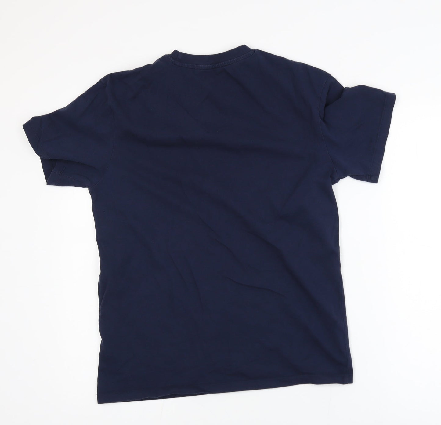 Jack & Jones Originals Men's Navy Blue Cotton T-Shirt Size S