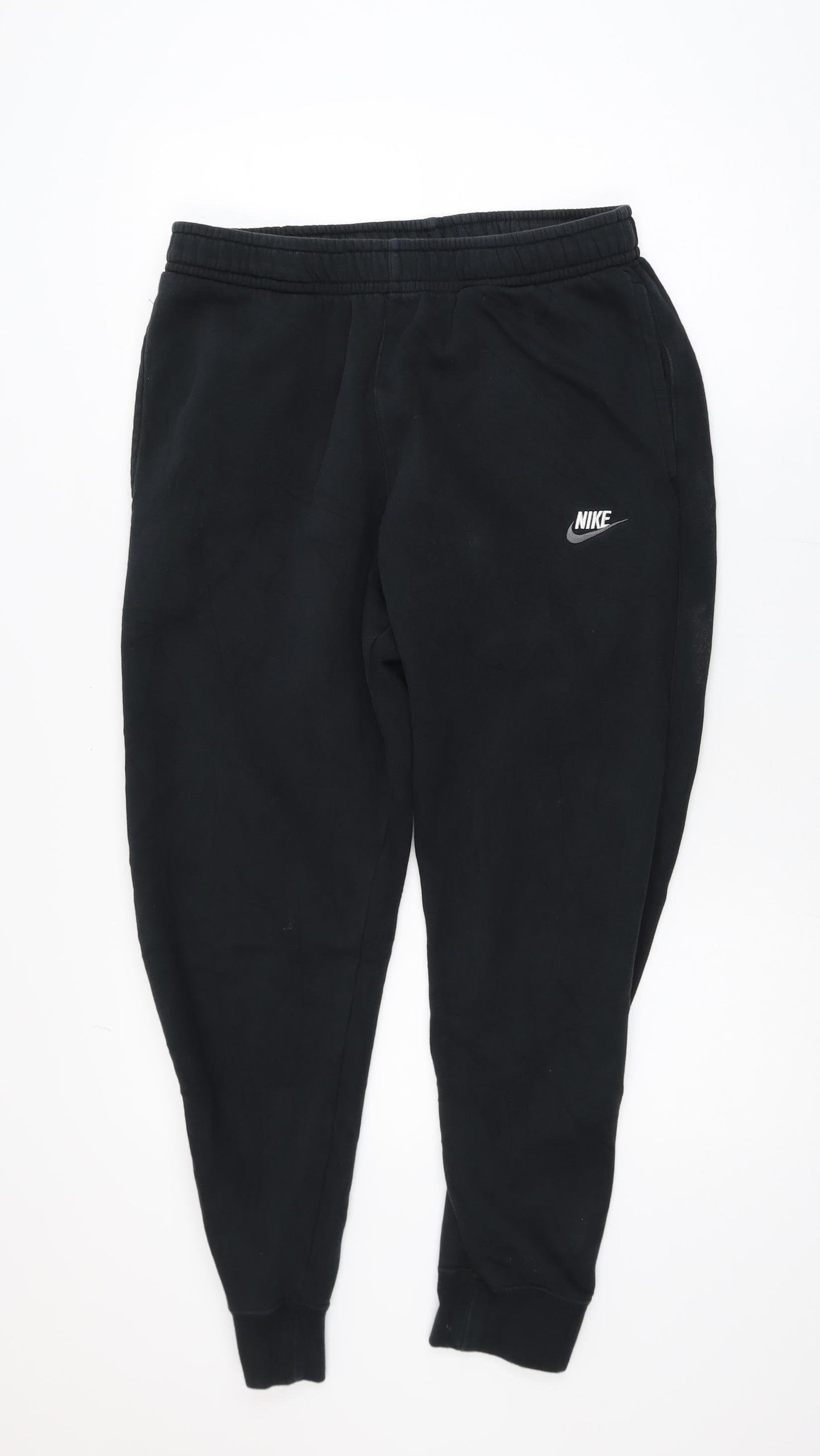 Nike Men’s Black Fleece Jogger Trousers Size M