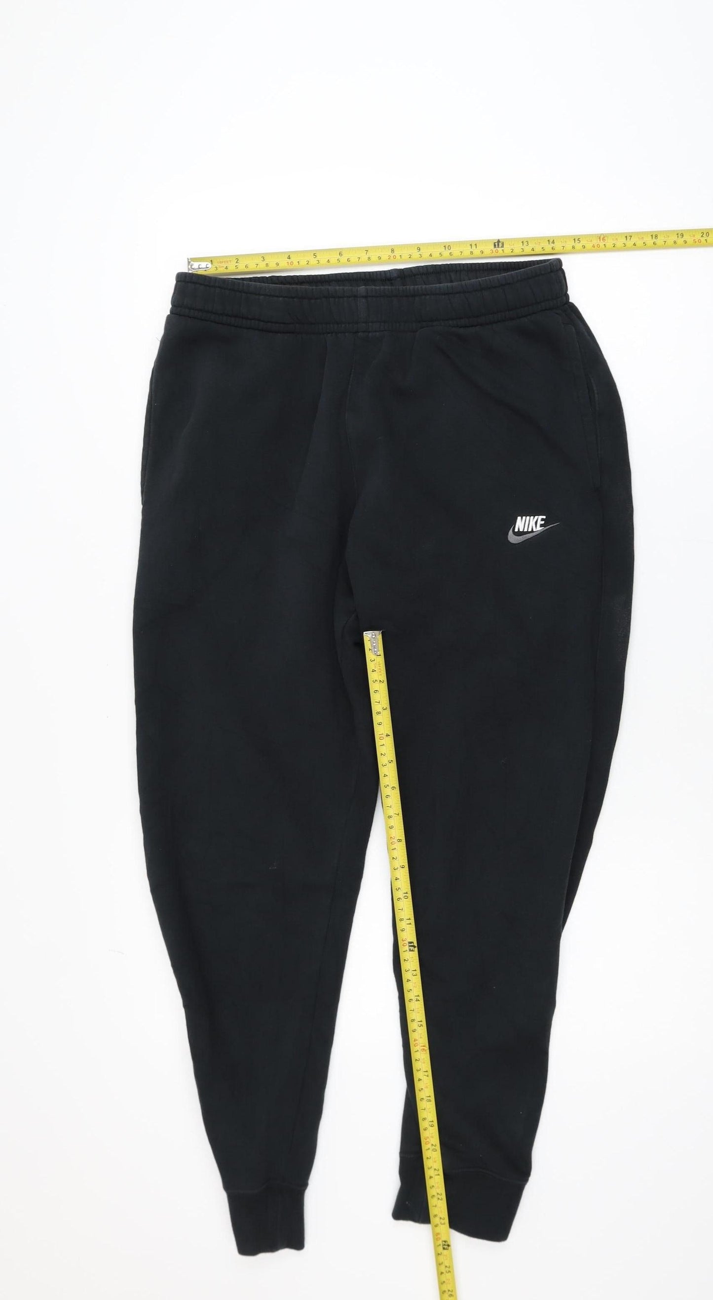 Nike Men’s Black Fleece Jogger Trousers Size M