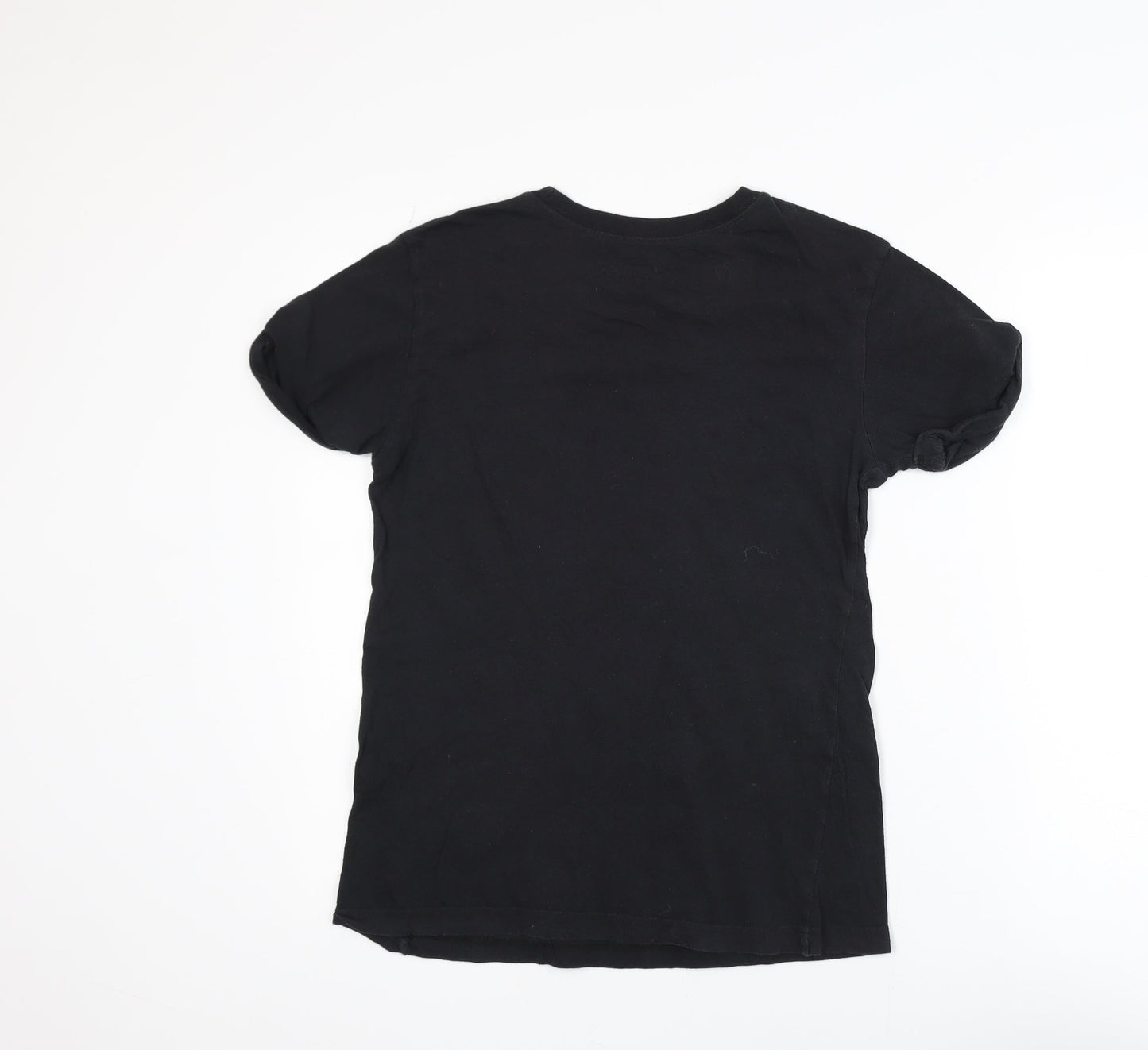 Vans Men's Black Medium Logo Graphic Skate T-Shirt