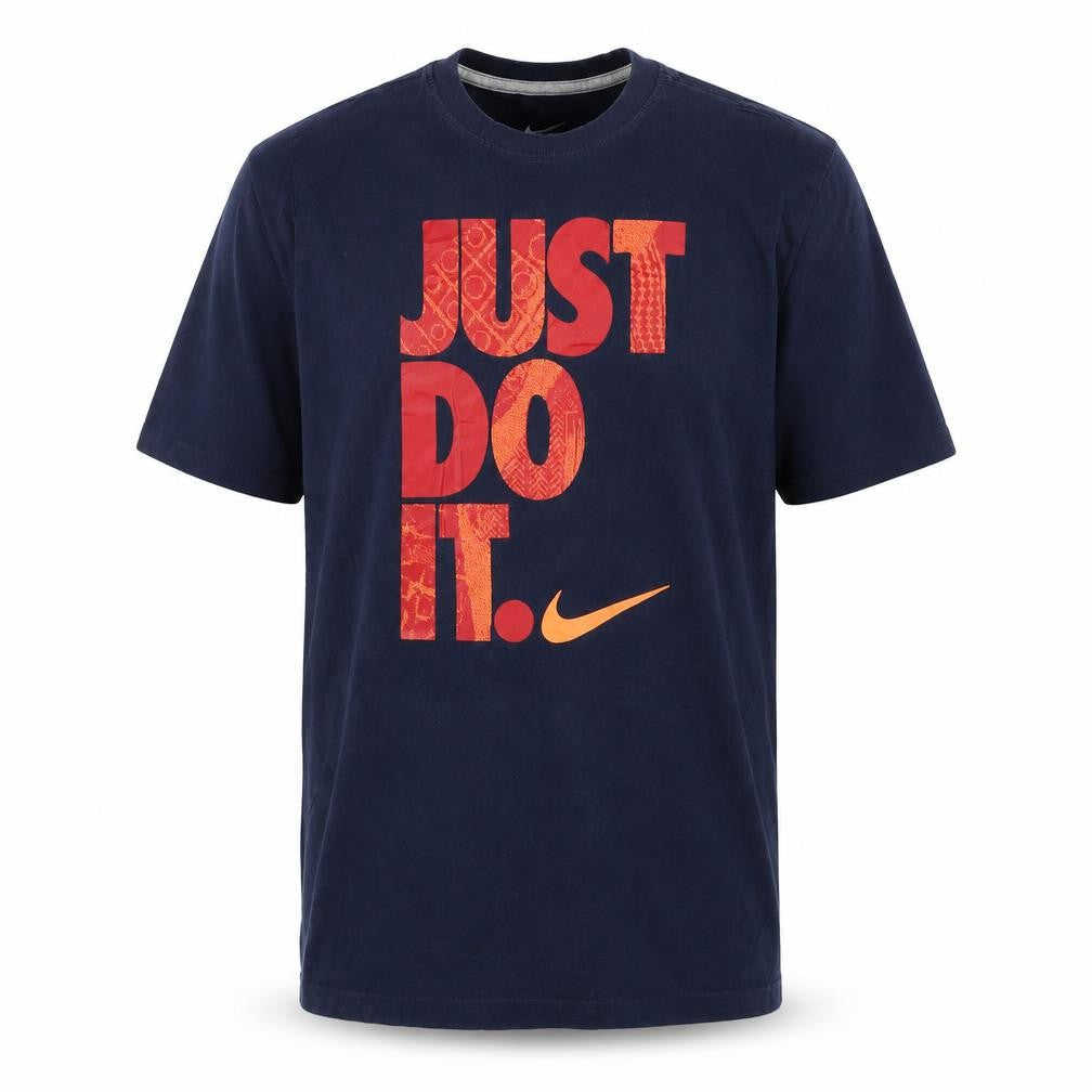 Nike Teens Blue XL Graphic Just Do It Sports T-Shirt