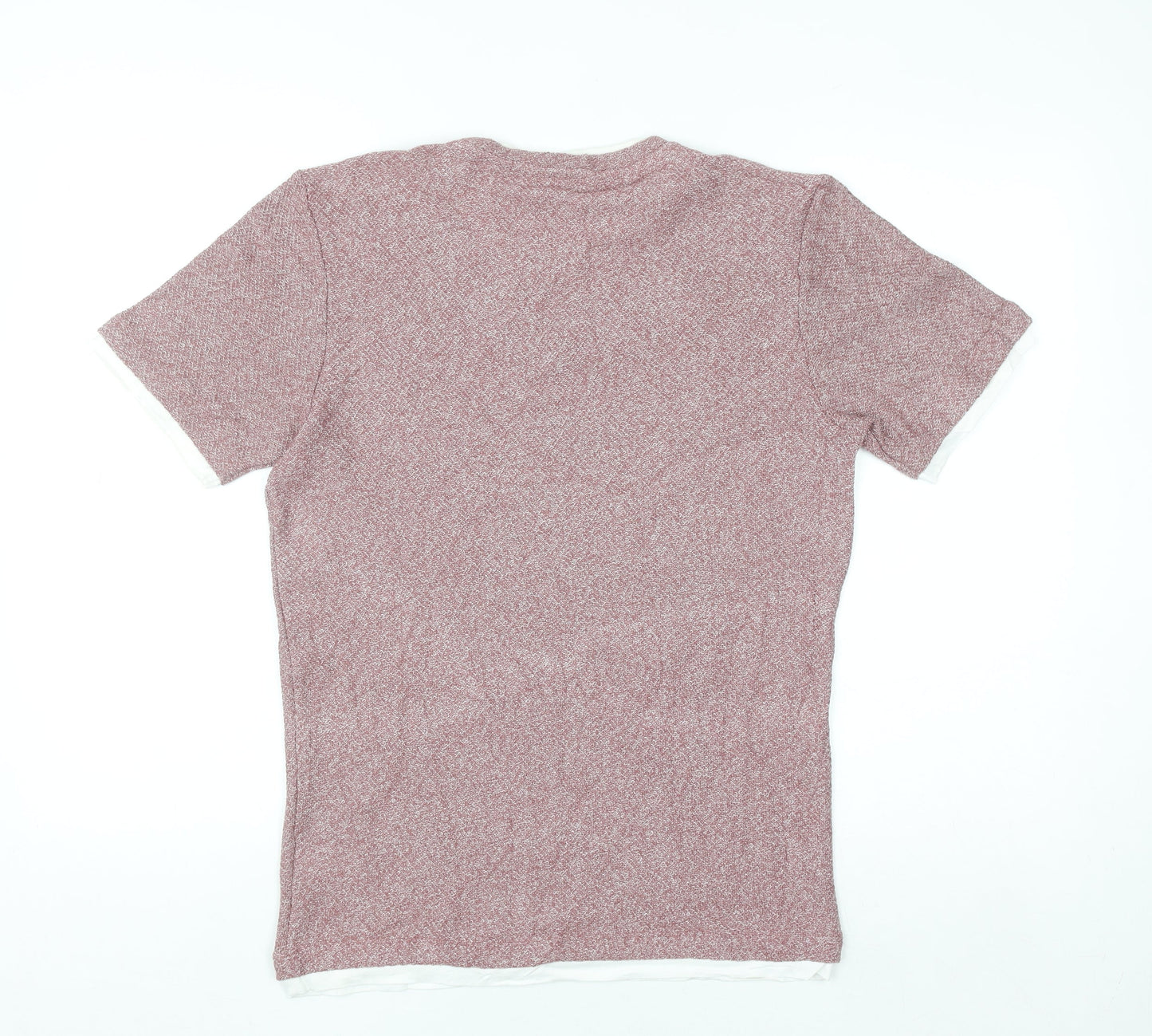 Next Women’s Red Knit Short Sleeve Regular Fit T-Shirt Size S