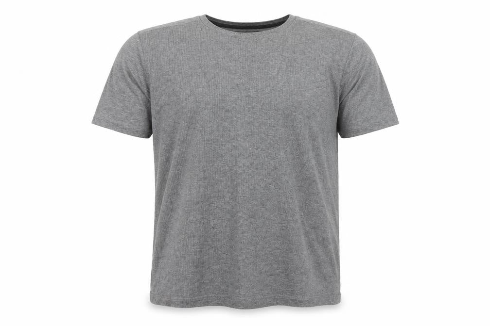 Dissident Men's Grey XL Short Sleeve Crew Neck Cotton Blend T-Shirt