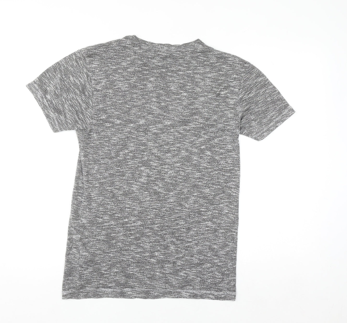 CedarWood State Men's Grey Graphic Print Crew Neck T-Shirt Size S