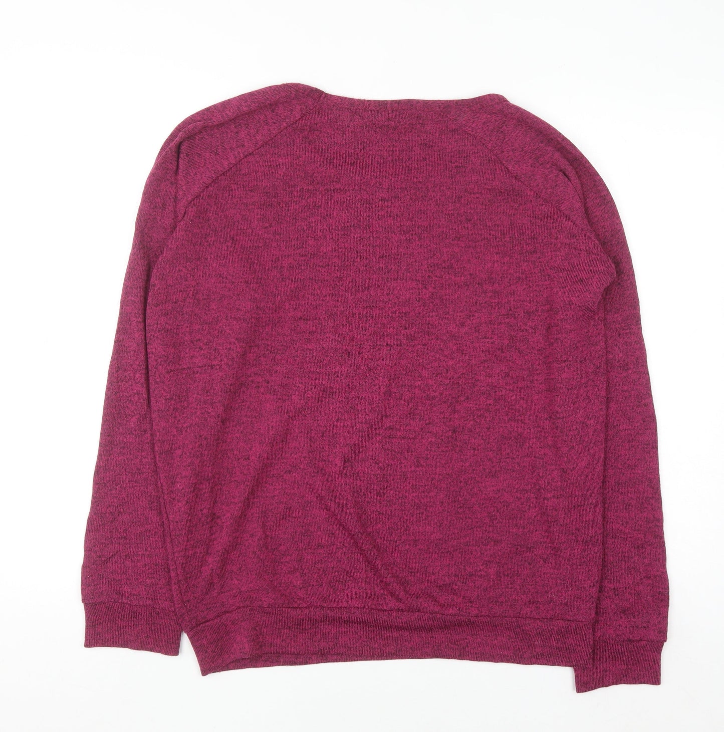 River Island Women’s Purple Crew Neck Knit Jumper Size 12