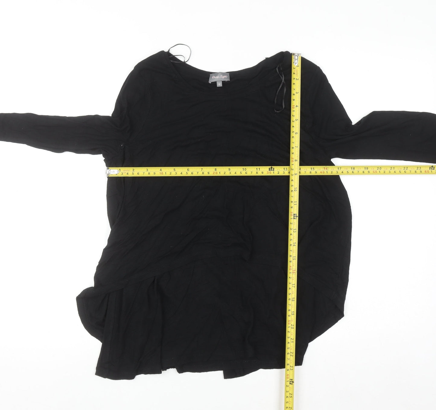 Phase Eight Women Black Size 12 Long Sleeve Pullover Jumper