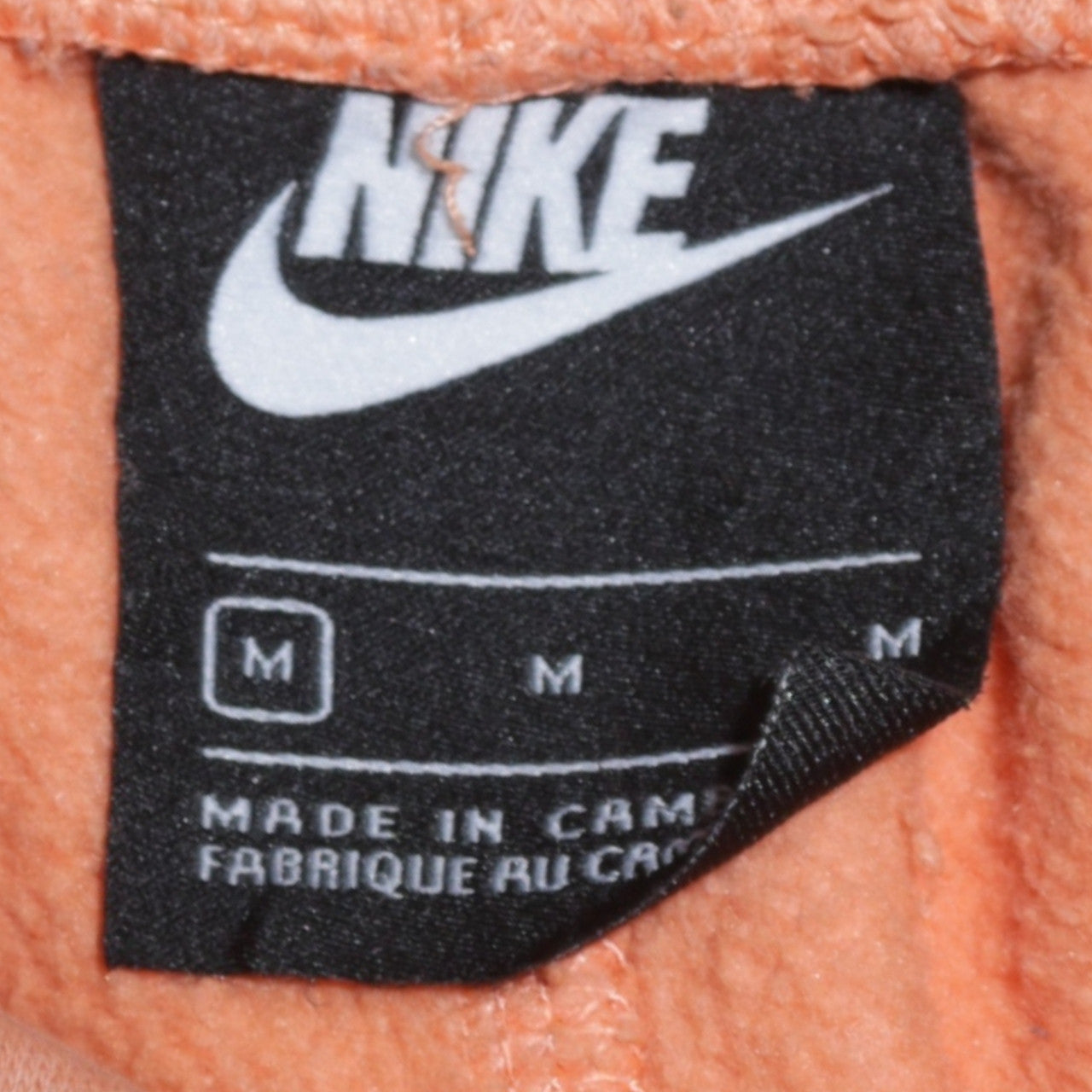 Nike Men’s Orange Regular Fit Fleece Sweatpants M