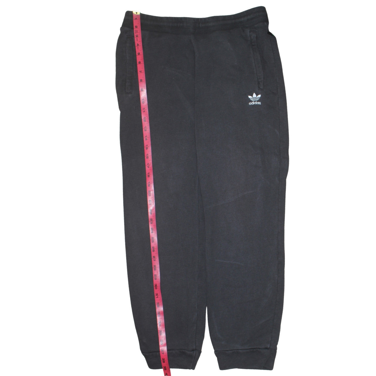 Adidas Men's Black Jogger Sweatpants L Fleece Comfort Trousers