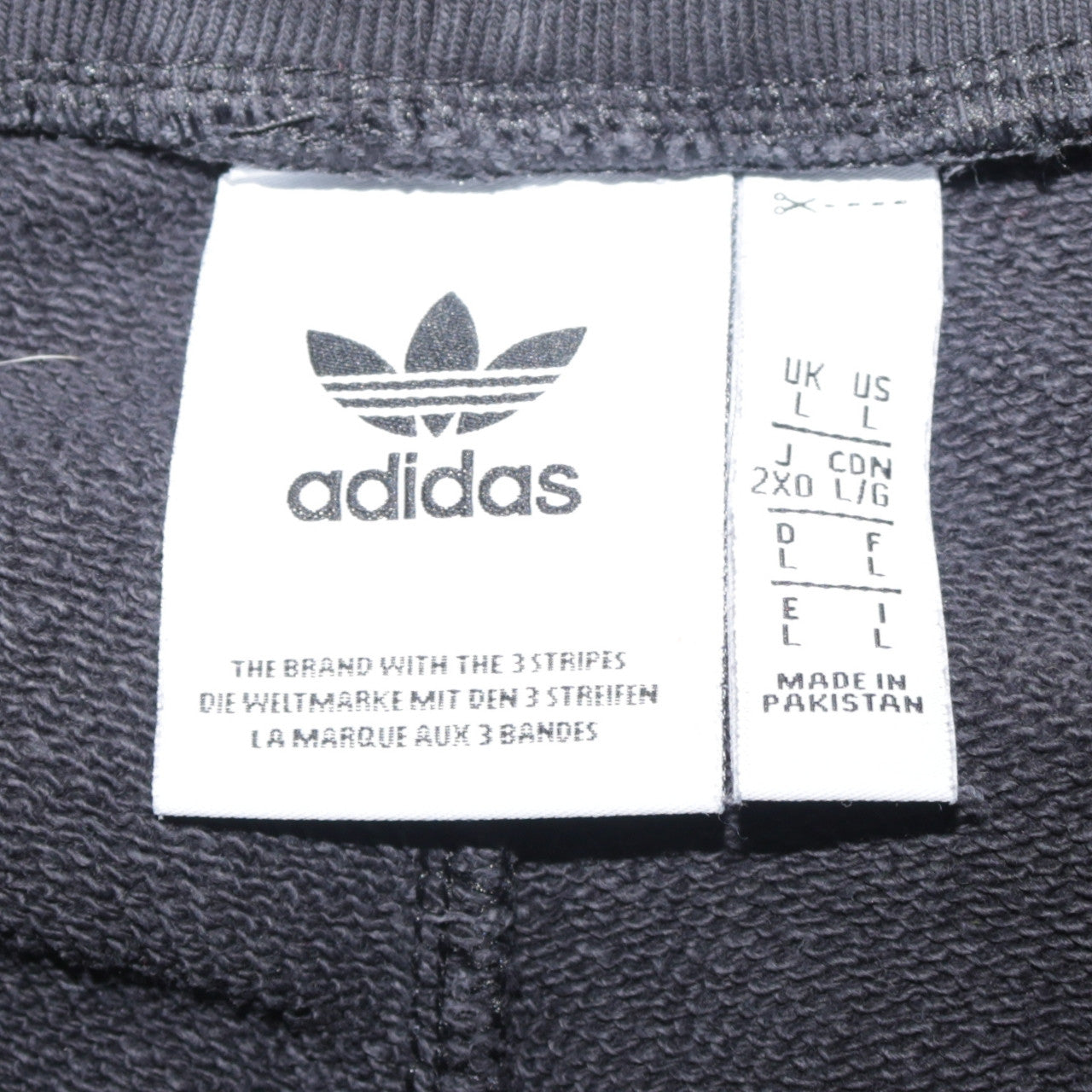 Adidas Men's Black Jogger Sweatpants L Fleece Comfort Trousers