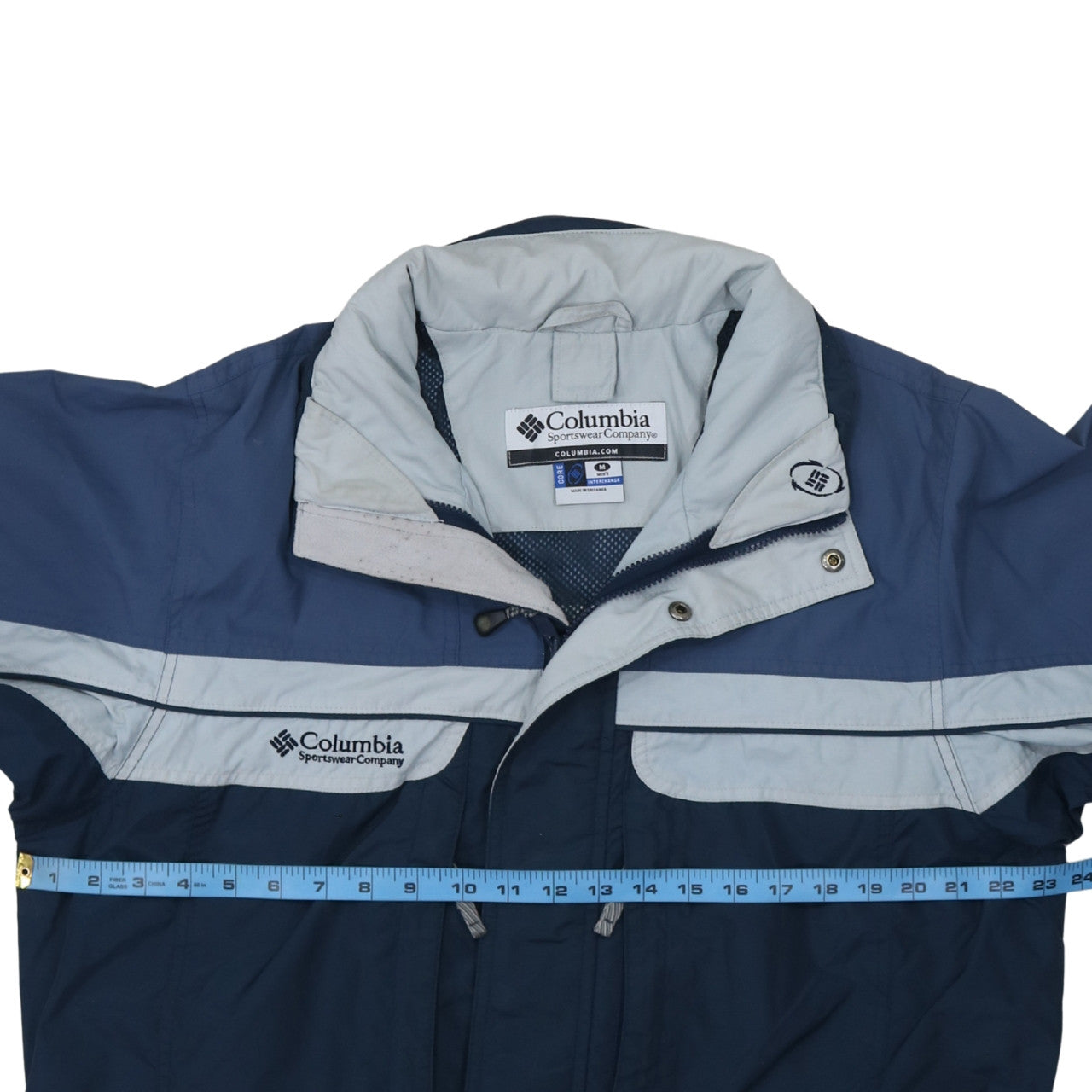 Columbia Men’s Blue Interchange Waterproof Parka Jacket M