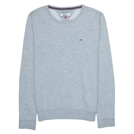 Tommy Hilfiger Men's Grey Crew Neck Sweatshirt Size S Classic Fit