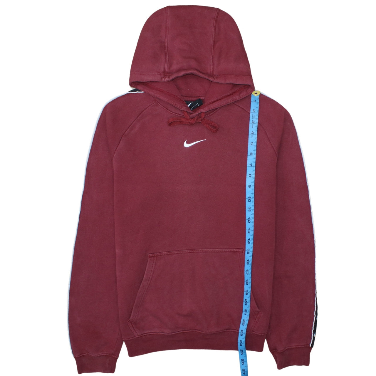 Nike Men's Red Pullover Hoodie Size S Sports Fleece Sweatshirt