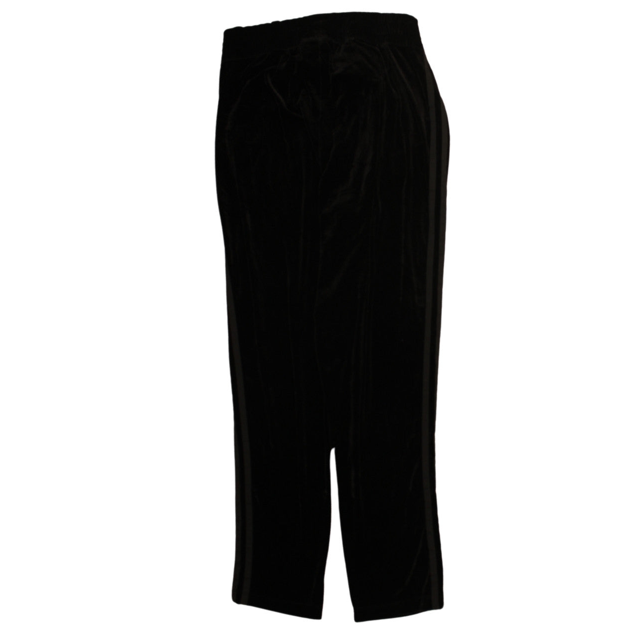 Adidas Women’s Black Velvet Straight Leg Trousers 3XL