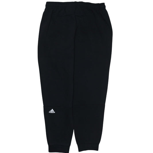 adidas Men’s Black XL Jogger Sweatpants Tapered Stretch