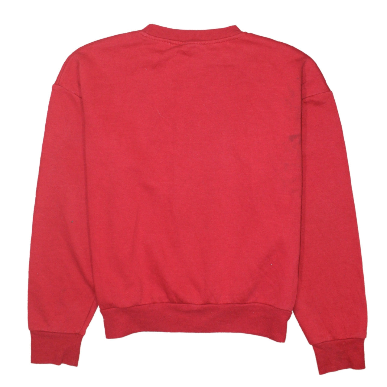 Disney Women's Red Mickey Mouse Pullover Sweatshirt Size 10/12