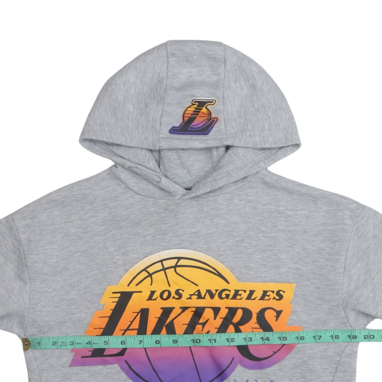 NBA Los Angeles Lakers Boys Grey Pullover Hoodie 11-12 Years Graphic Print