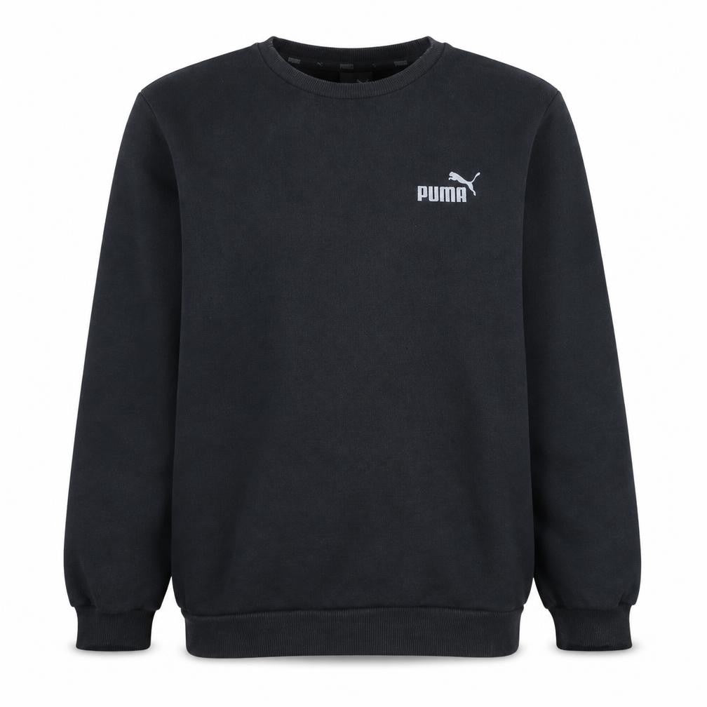 Puma Men’s Black Crew Neck Pullover Sweatshirt Size M