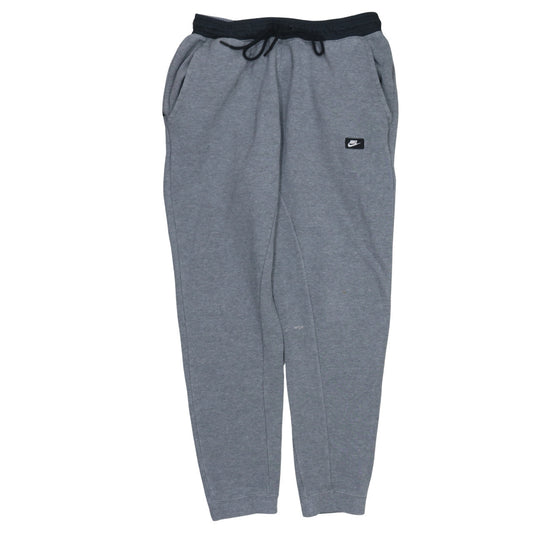 Nike Men's Grey Jogger Trousers Regular Fit Sportswear M