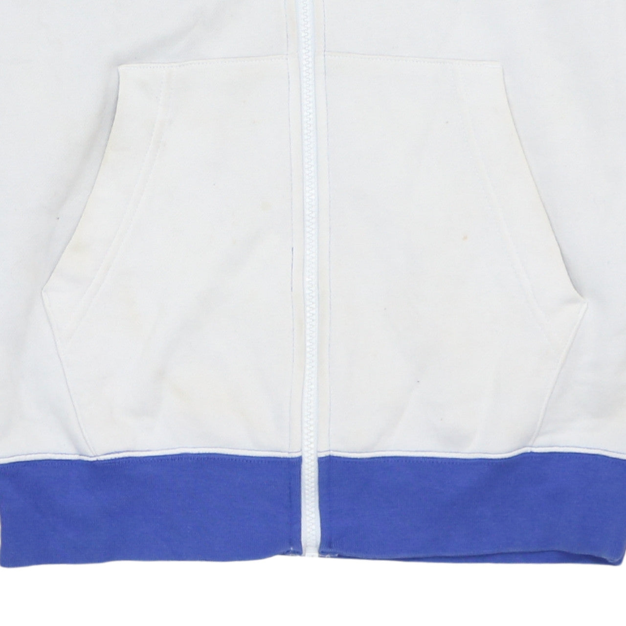 Nike Men's Blue Red White Full Zip Hoodie XS Sports Style