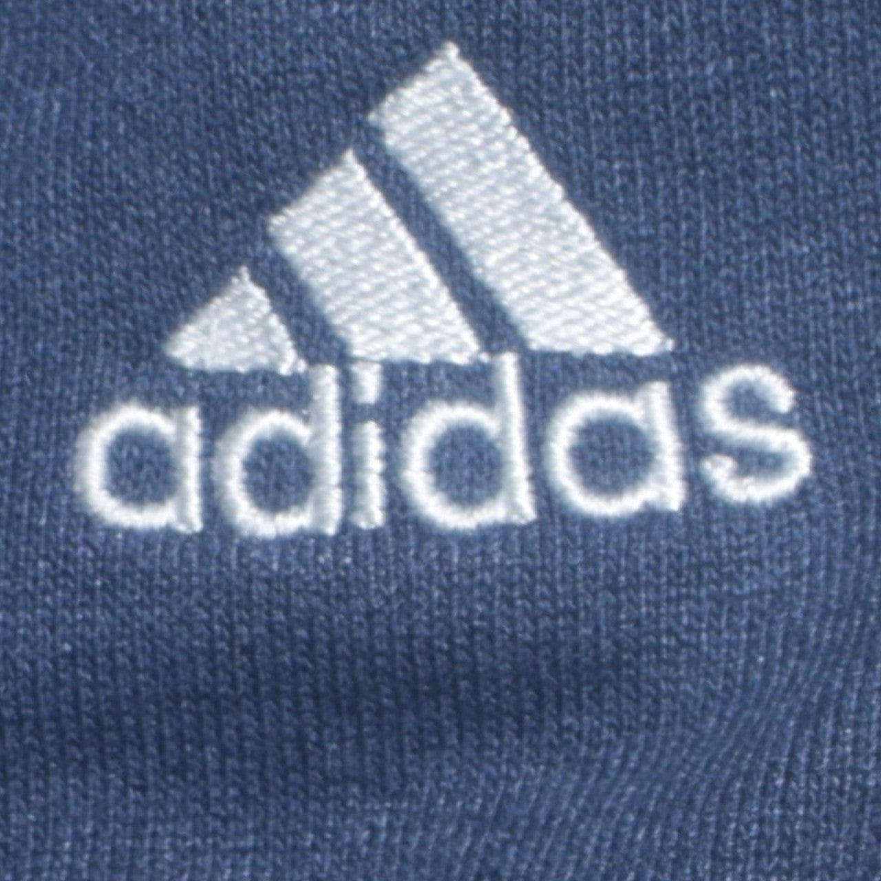 Adidas Men Blue Striped Sweatpants Medium Regular Fit