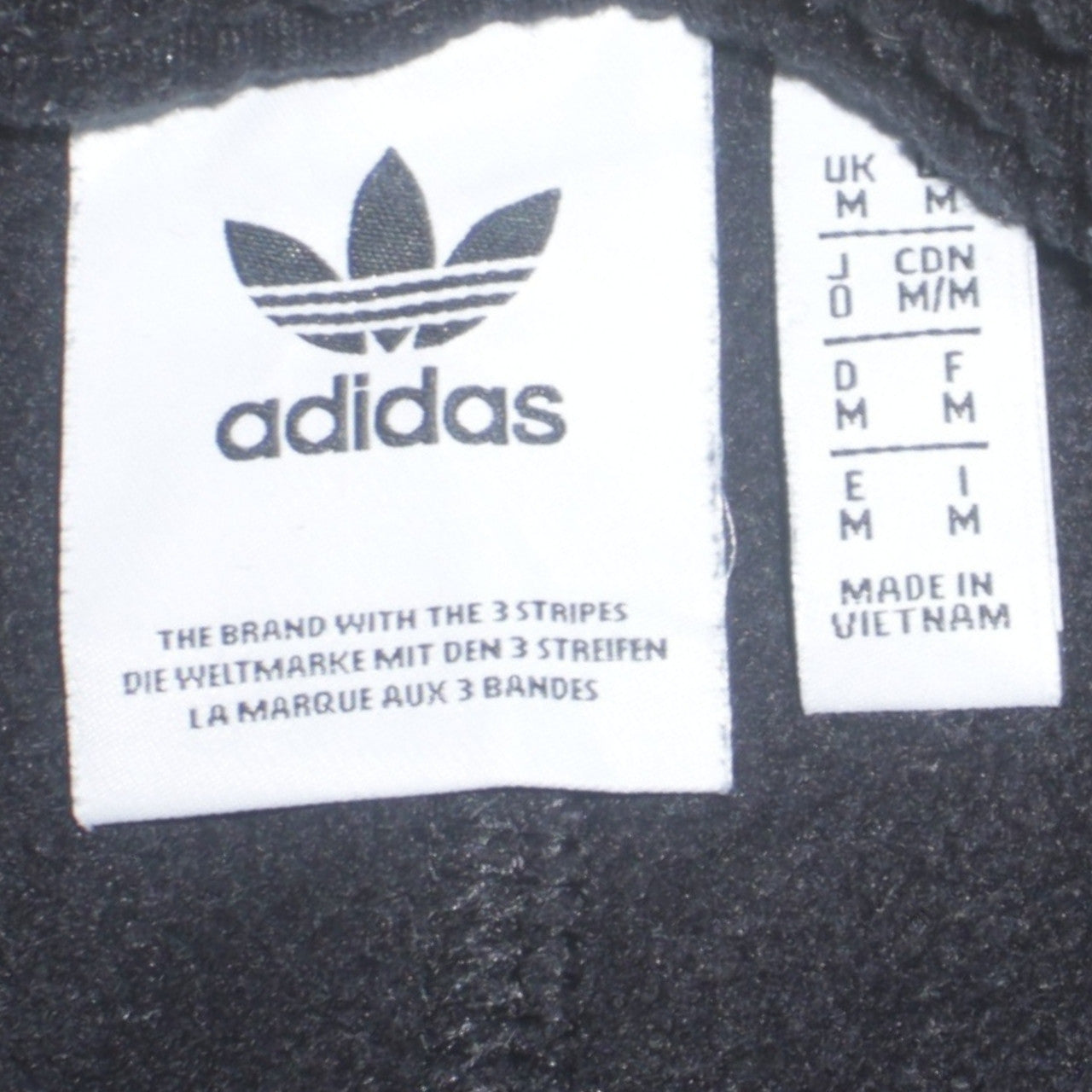 Adidas Men's Black Joggers Medium Casual Tapered Sweatpants