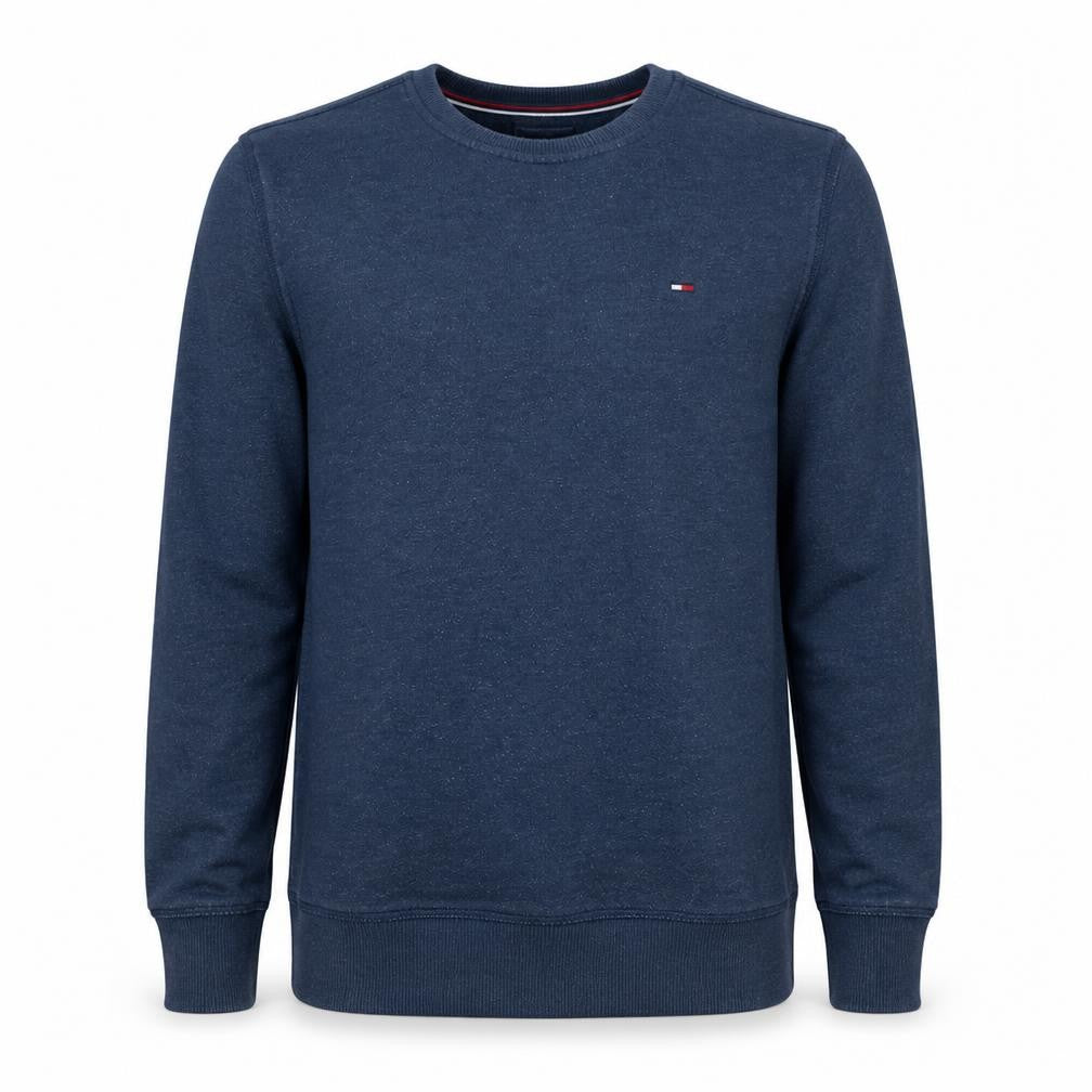Tommy Jeans Men's Blue Regular Fit Crew Neck Sweatshirt M