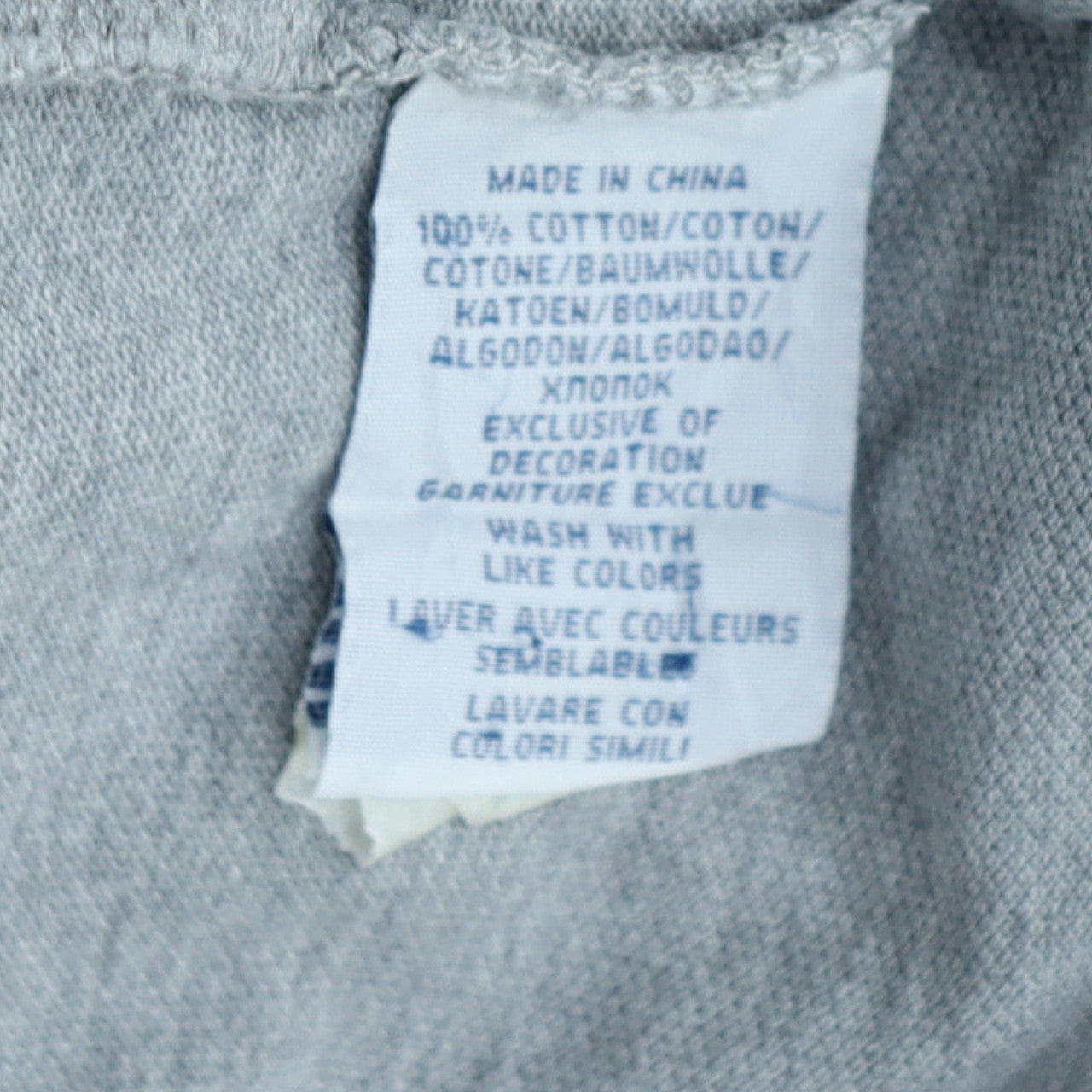 Ralph Lauren Men's Grey Slim Fit Cotton Polo Shirt L
