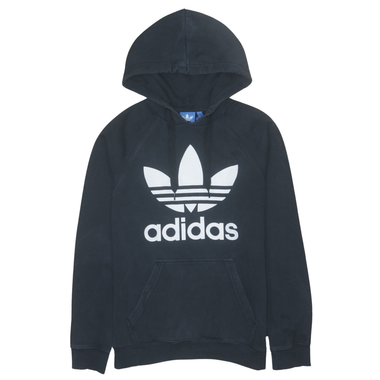 Adidas Men's Black Pullover Hoodie Small Hooded Sweatshirt Logo