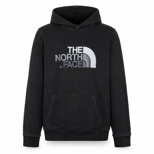 The North Face Boys Black Pullover Hoodie L Cotton Fleece Casual Warm