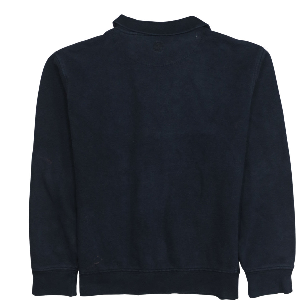 Timberland Men's Blue Full Zip Embroidered Sweatshirt Size M
