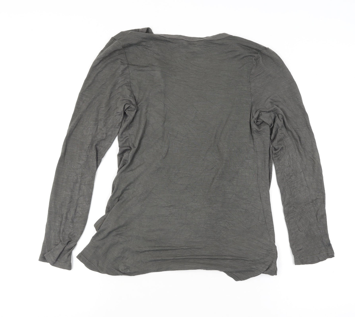 New Look Women’s Grey Long Sleeve Open Cardigan Size 14