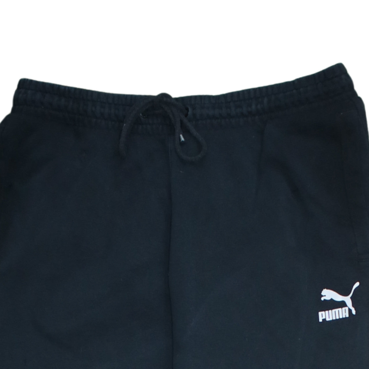 Puma Men's Black Jogger Sweatpants M Cotton Blend Sportswear