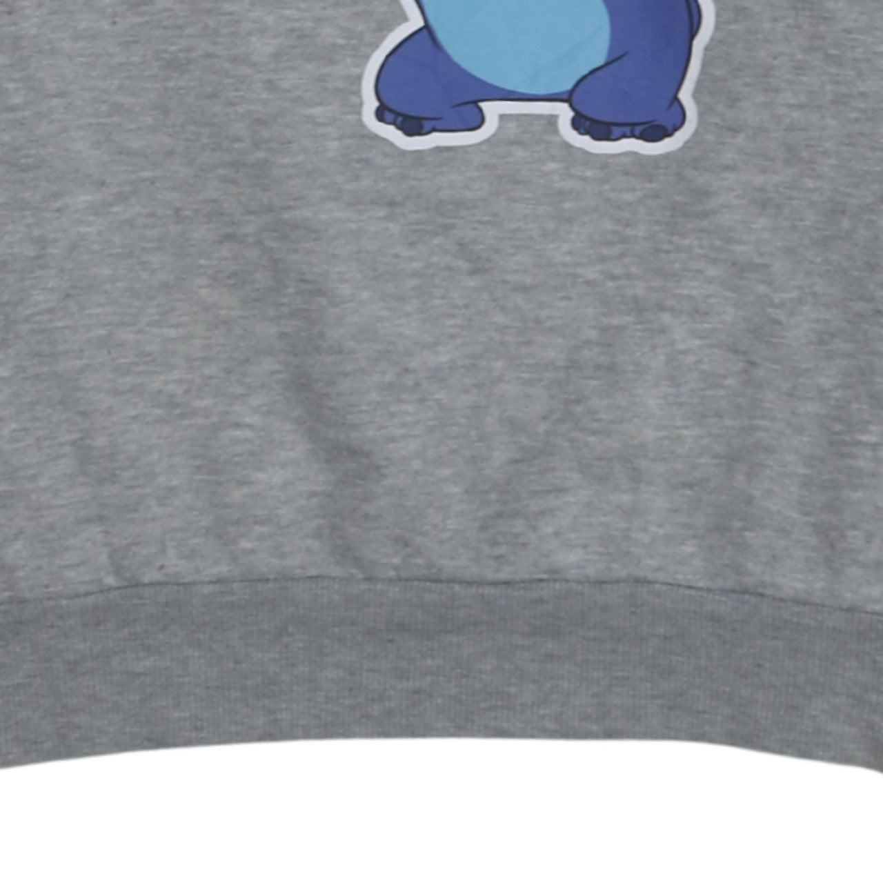 Disney Women Grey Stitch Pullover Sweatshirt Size M