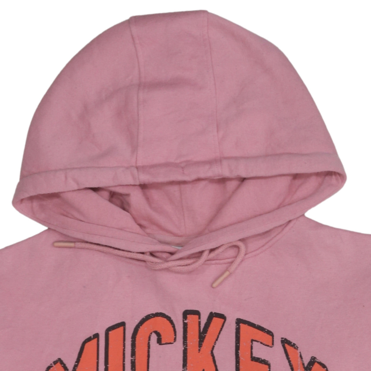 Disney Women Pink XS Pullover Hoodie Mickey Mouse Print