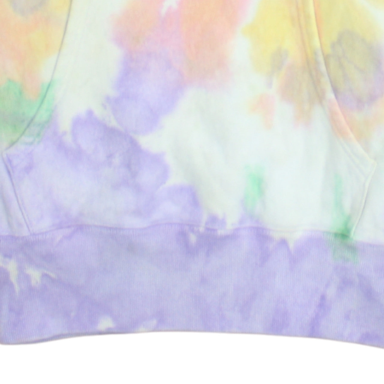 Champion Men's Multicoloured Tie Dye Reverse Weave Pullover Hoodie Size L