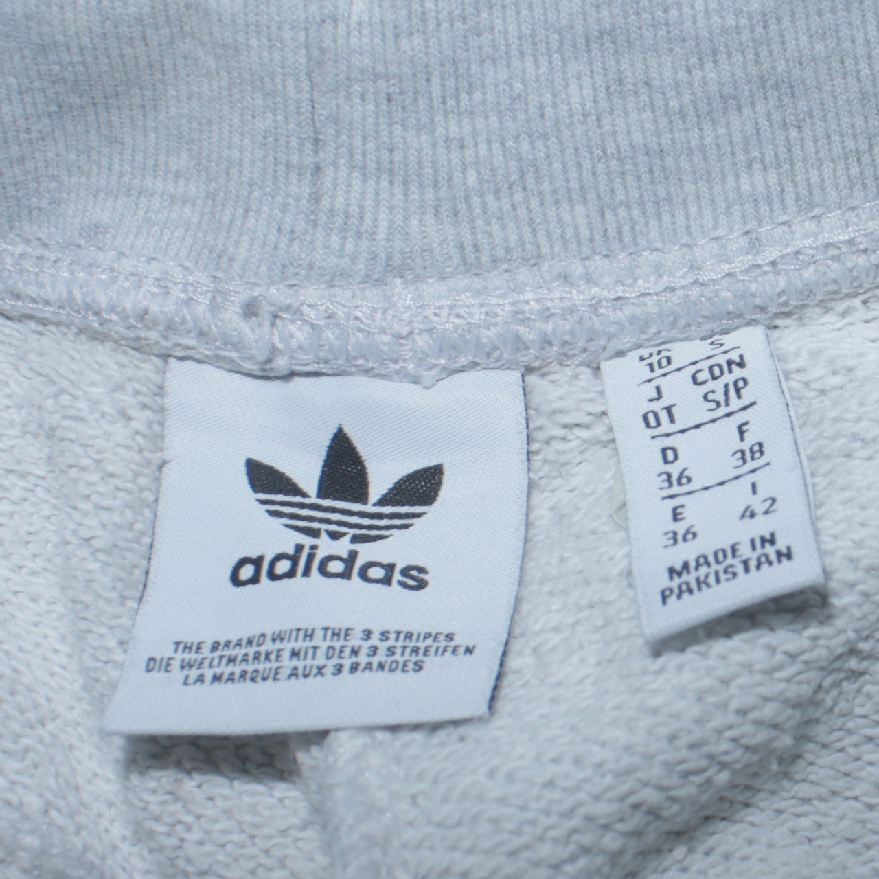 Adidas Womens Grey Jogger Sweatpants Size 10 Cotton Blend Activewear