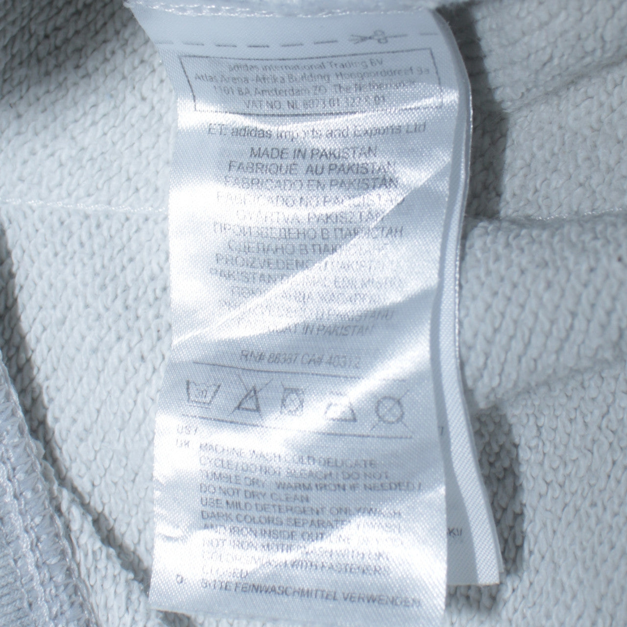 Adidas Womens Grey Jogger Sweatpants Size 10 Cotton Blend Activewear