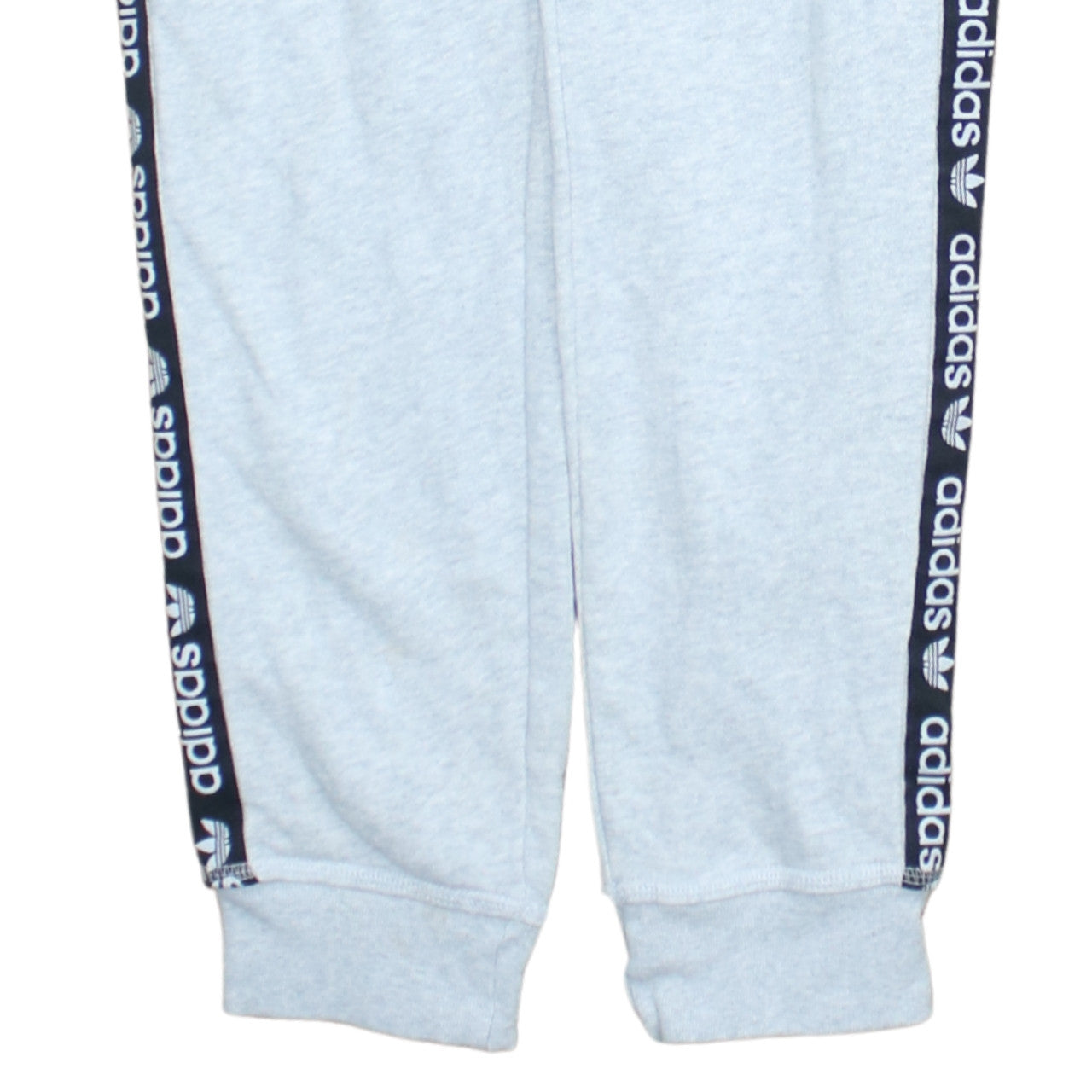 Adidas Womens Grey Jogger Sweatpants Size 10 Cotton Blend Activewear