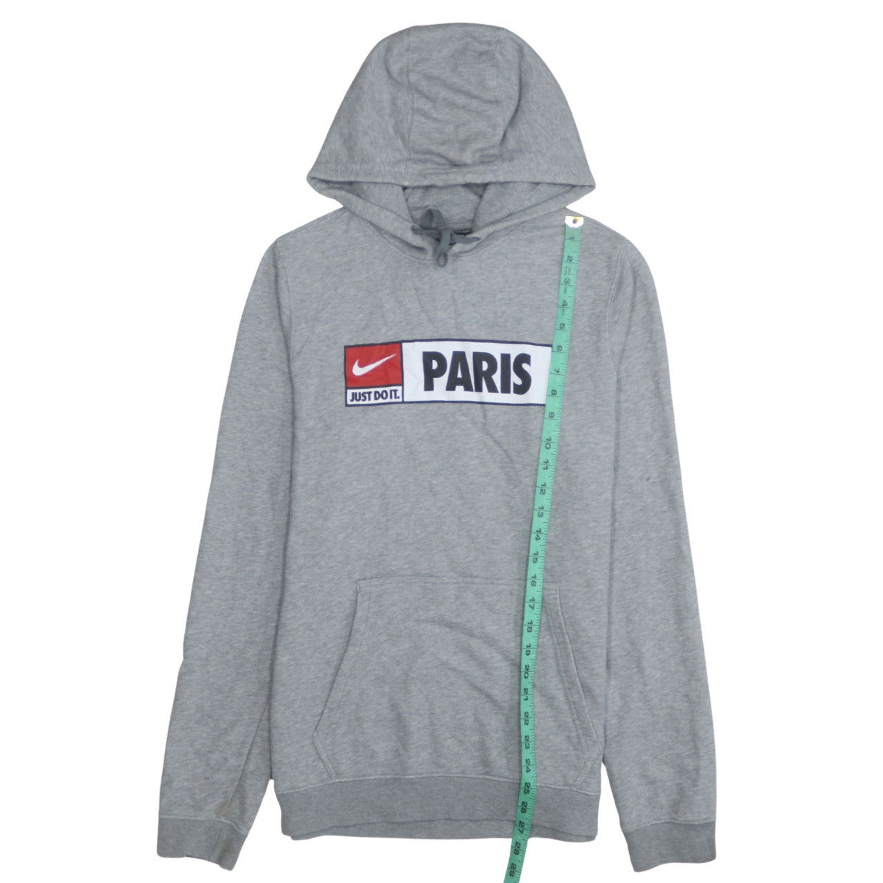 Nike Men's Grey Paris Pullover Hoodie Size S Graphic Print