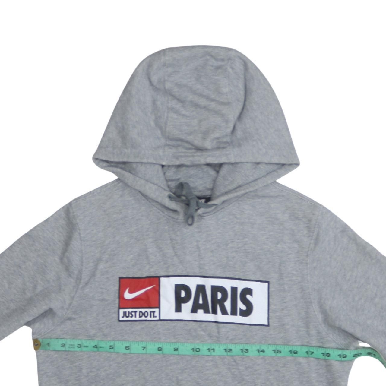Nike Men's Grey Paris Pullover Hoodie Size S Graphic Print
