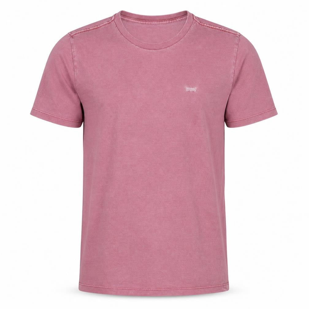 Levi's Men's Pink Cotton Crew Neck Short Sleeve T-Shirt Size S