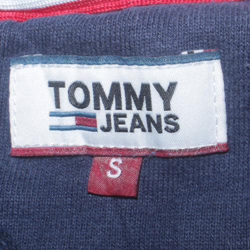 Tommy Jeans Women's Navy Blue Cotton Crew Neck Sweatshirt Size S