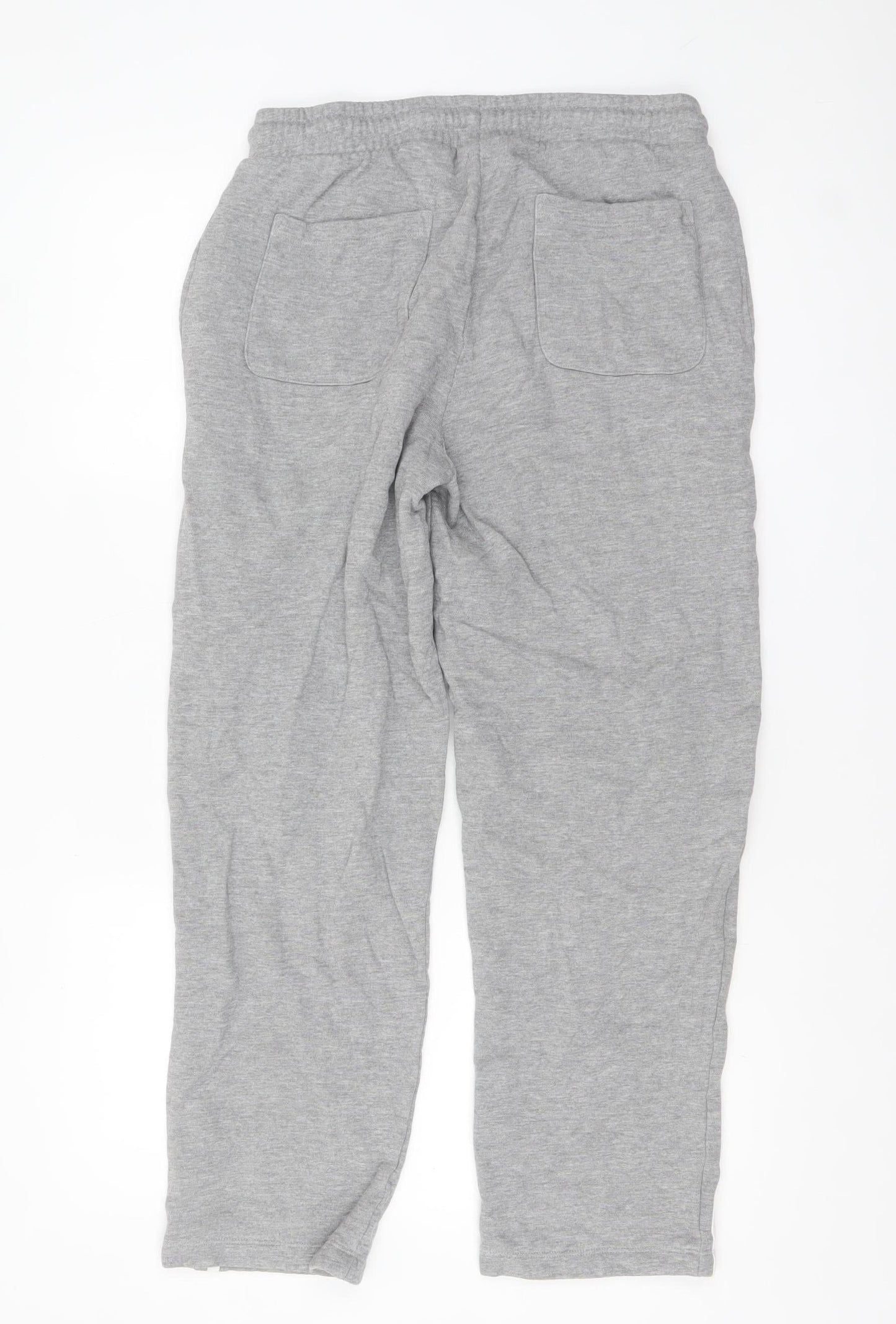 ASOS Design Women's Grey Jersey Jogger Trousers S Elastic Waist