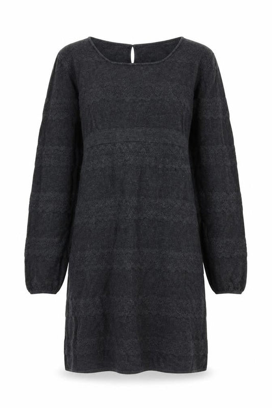 FatFace Womens Black Cotton Jumper Dress Size 8