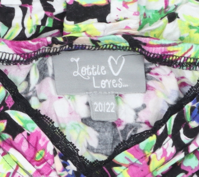 Lottie Loves Women’s Multicoloured Floral Viscose Camisole Tank Top Size 20/22