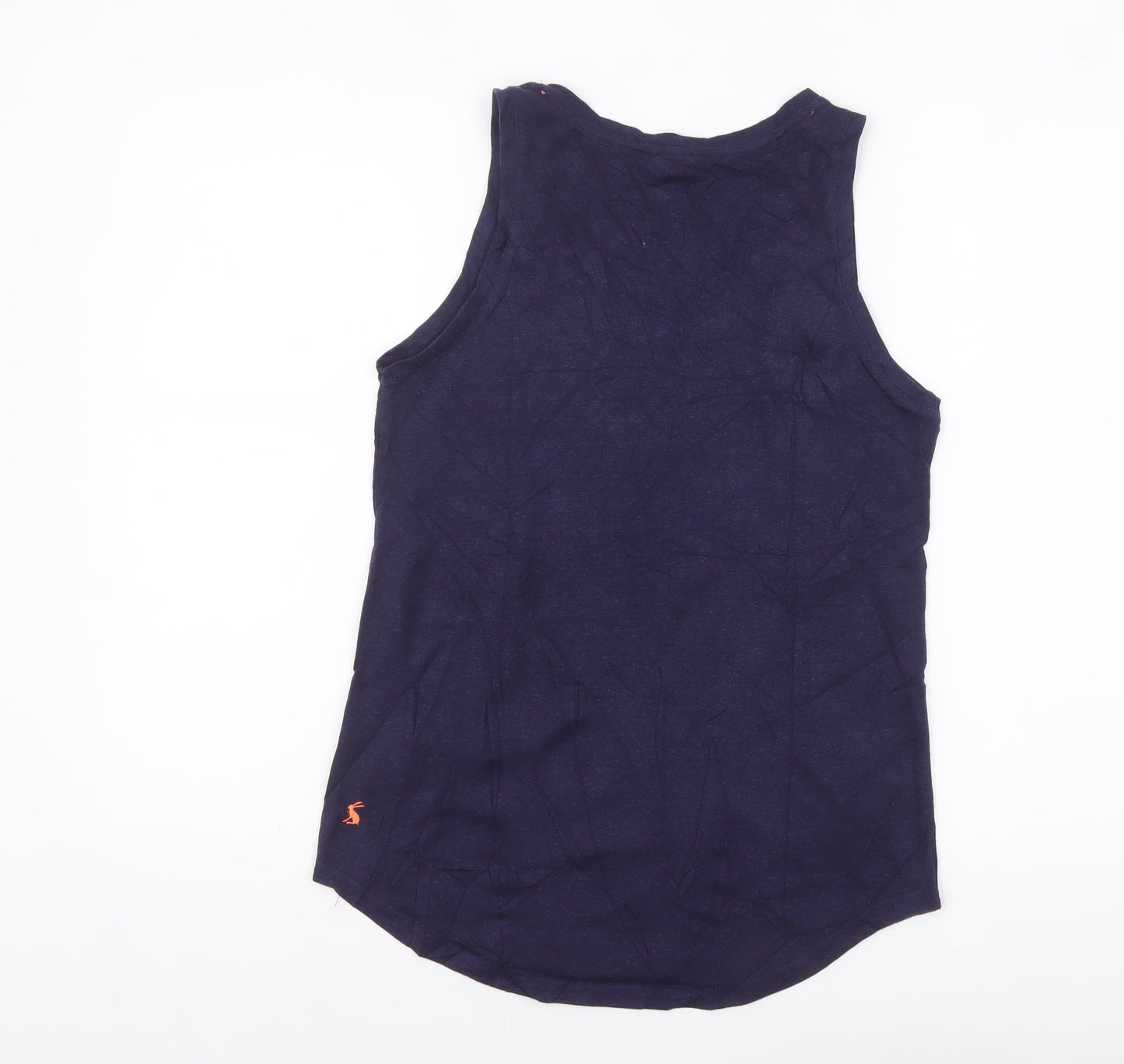 Joules Women's Blue Size 10 Basic Tank Top Sleeveless Jersey
