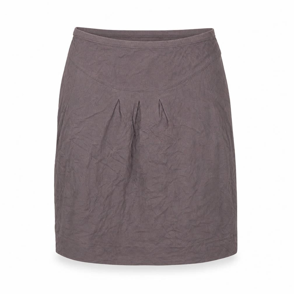 Soft Grey Women's Knee Length Pencil Skirt Size 10 Viscose Blend
