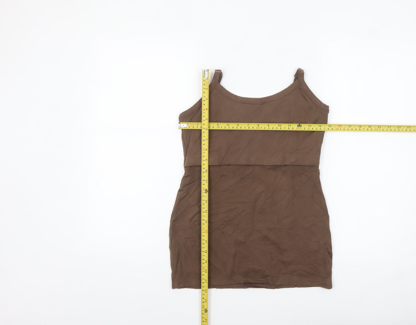 Fresh Mums Womens Brown Size 14 Camisole Summer Tank Top